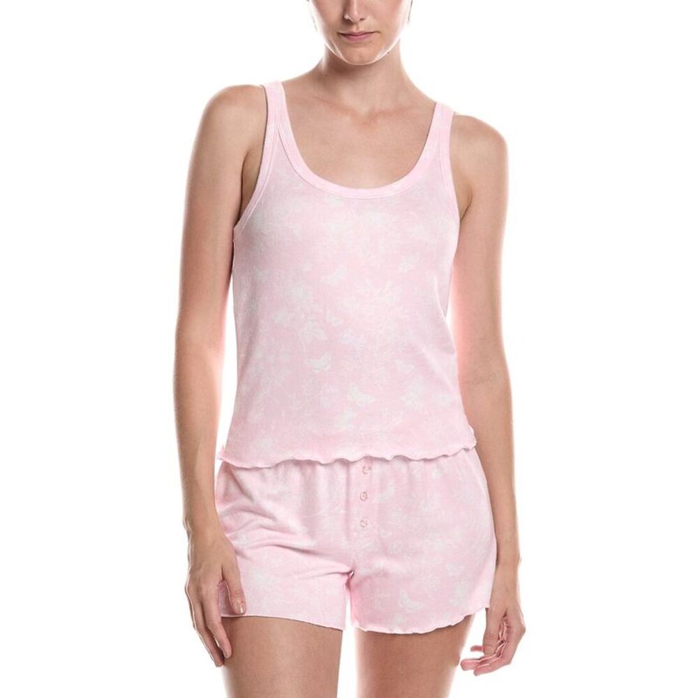 Pj Salvage Womens  Peachy Mix Match Cami, Pink